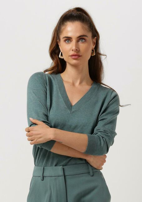 Grüne MINUS Pullover MILLA 3/4 SLEEVE KNIT PULLOVER - large