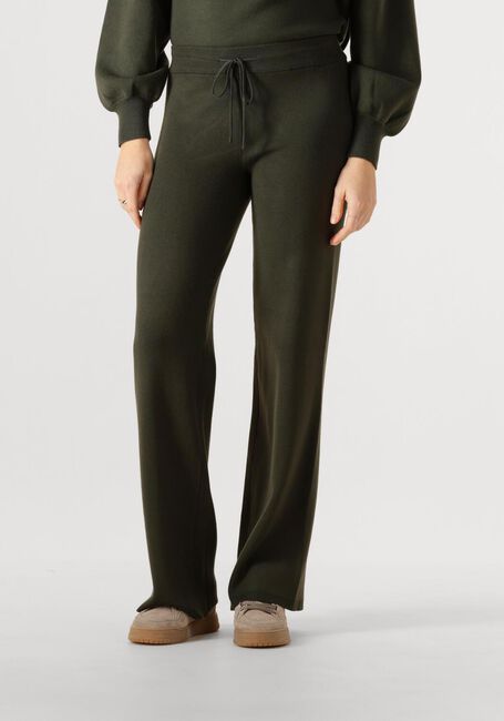 Dunkelgrün MSCH COPENHAGEN Weite Hose MSCHTHAMIRA PANTS - large