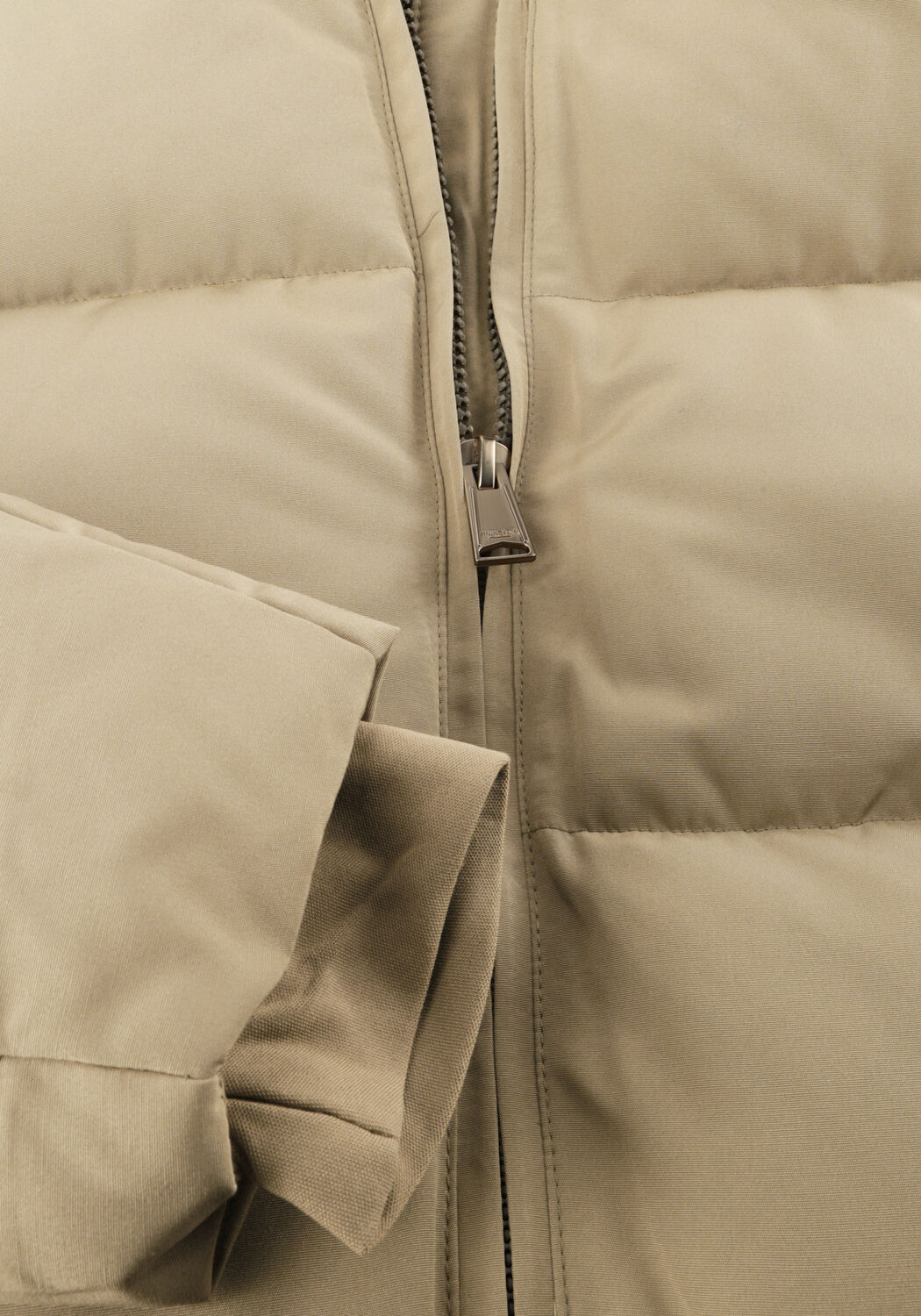 Sand WITHBLACK Wattierte Jack WBLGLORIAN LONG PUFFER JACKET - large