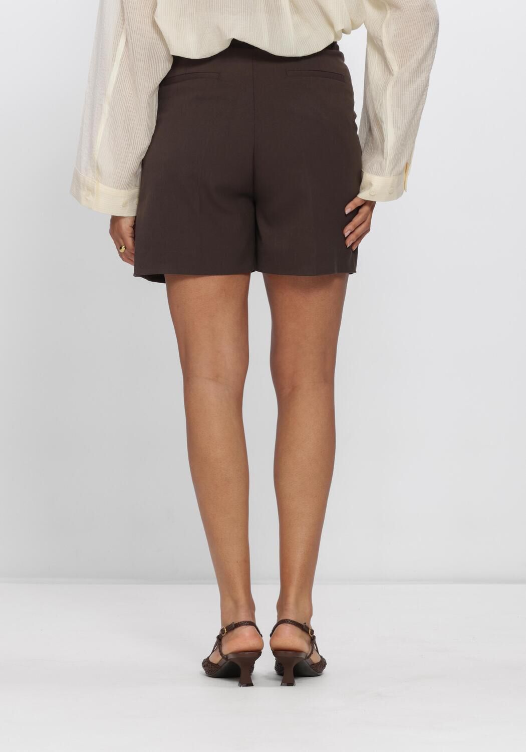 Braune COPENHAGEN MUSE Kurze Hose CMTAILOR-SHORTS - large