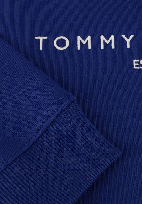 Blaue TOMMY HILFIGER Pullover U CORP LOGO ESS HOODIE - large