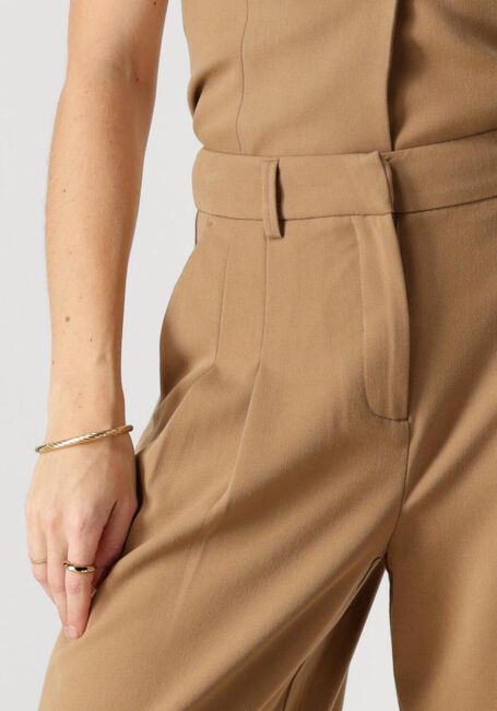 Camelfarbene MSCH COPENHAGEN Hose MSCHHENRIKA HW PANTS - large