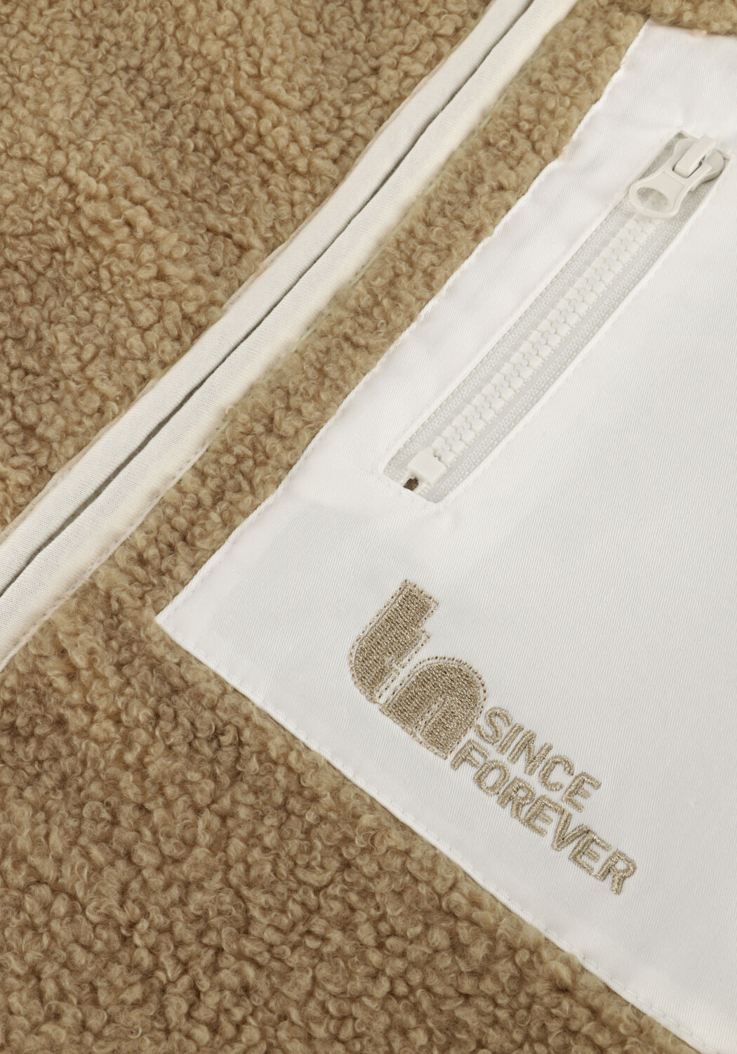 Beige THE NEW Teddy-Jacke TNSTORM - large