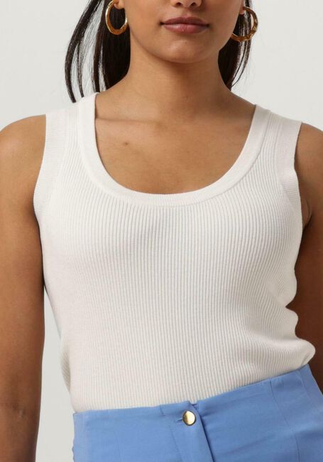 Weiße YDENCE Top KNITTED TOP KEELY - large