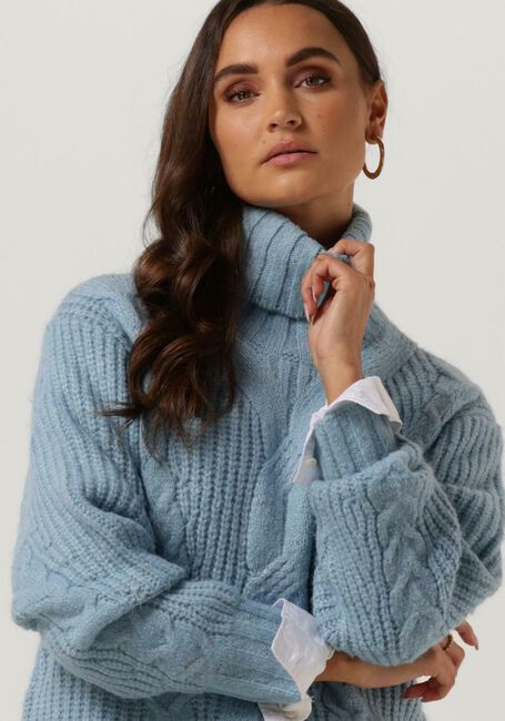 Hellblau SILVIAN HEACH Rollkragenpullover SWEATER CEZAR - large
