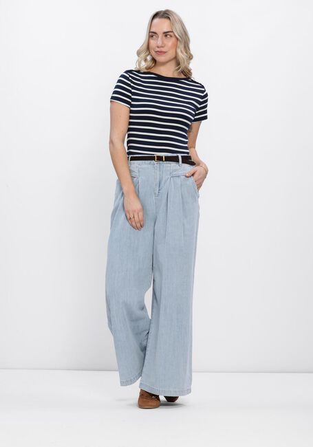 Mehrfarbige/Bunte TOMMY HILFIGER T-shirt GOLD BUTTON SLIM SS TEE - large