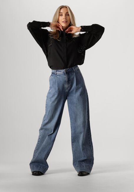 Schwarze COPENHAGEN MUSE Blusen CMMOLLY-SHIRT - large