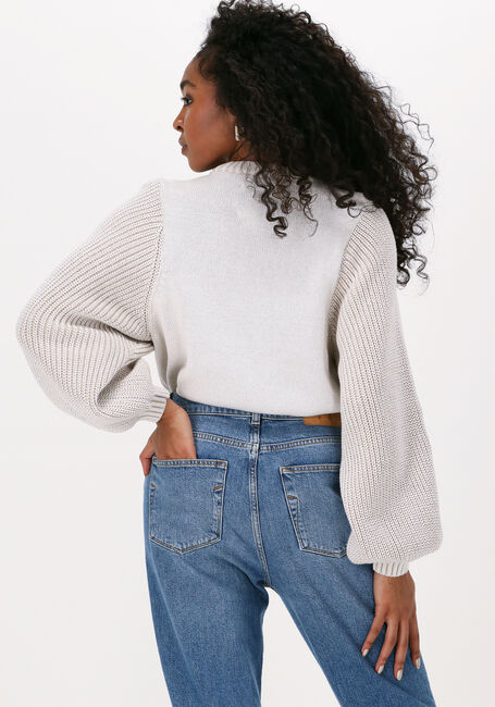 Beige ANOTHER LABEL Pullover ULLA KNITTED PULL - large