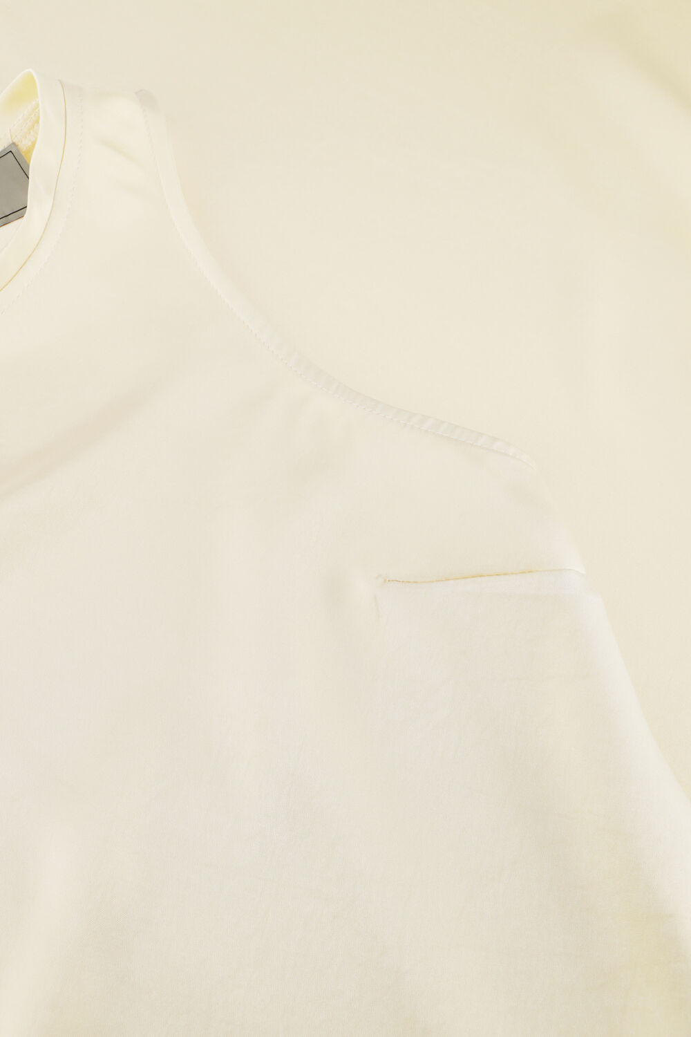 Creme NEO NOIR Maxikleid CELINIE HEAVY SATEEN DRESS - large