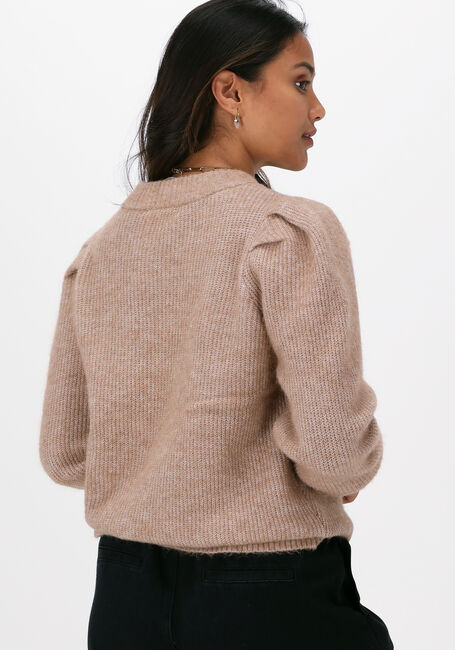 Braune SELECTED WOMEN Pullover SLFINNA-MIA LS KNIT O-NECK B - large