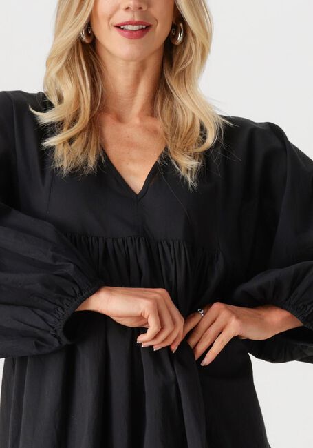 Schwarze BY-BAR Minikleid PHILOU CHAMBRIC DRESS - large