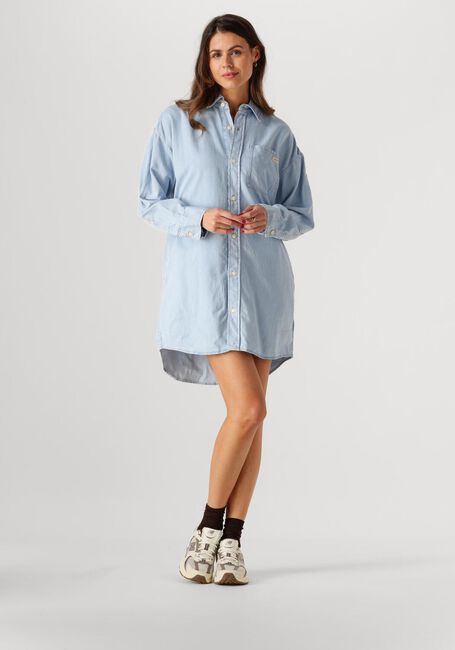 Hellblau CALVIN KLEIN Minikleid TENCEL LOOSE SHIRT DENIM DRESS - large