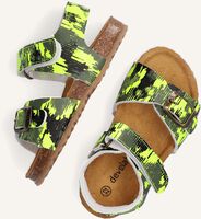Gelbe DEVELAB Flache Sandalen 48243 Gelbe DEVELAB Flache Sandalen 48243 - medium