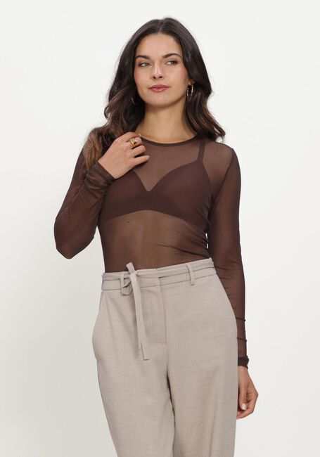 Braune MSCH COPENHAGEN Top MSCHJANIE ILLENORA TOP - large