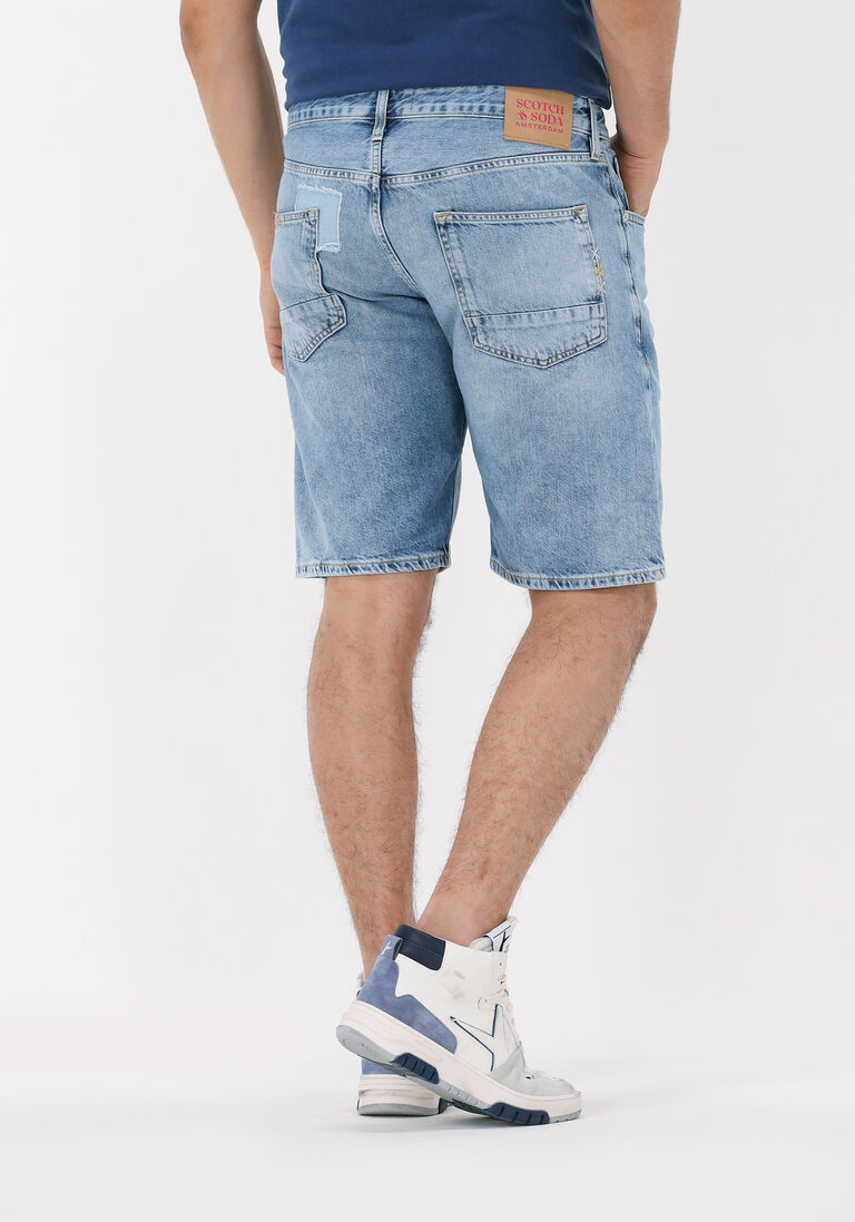 hellblau scotch &amp; soda kurze hose ralston denim short IV8300