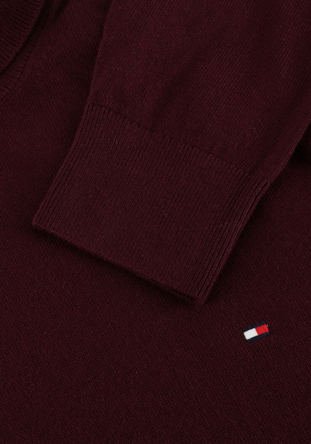 Bordeaux TOMMY HILFIGER Rollkragenpullover PIMA ORG CTN CASHMERE ROLL NECK - large
