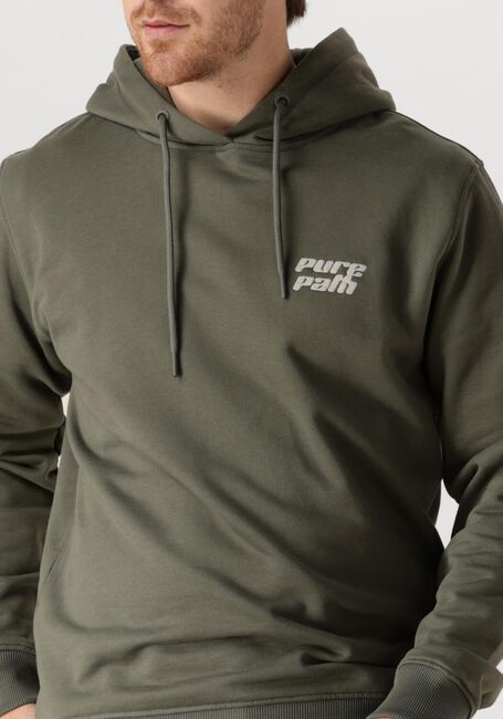 Grüne PURE PATH Pullover REGULAR FIT SWEATERS HOODIE302 - large