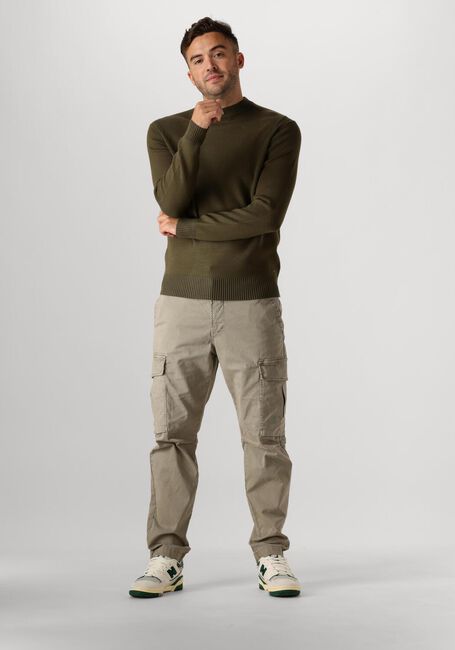 Grüne DSTREZZED Pullover FELL MOCK NECK - large