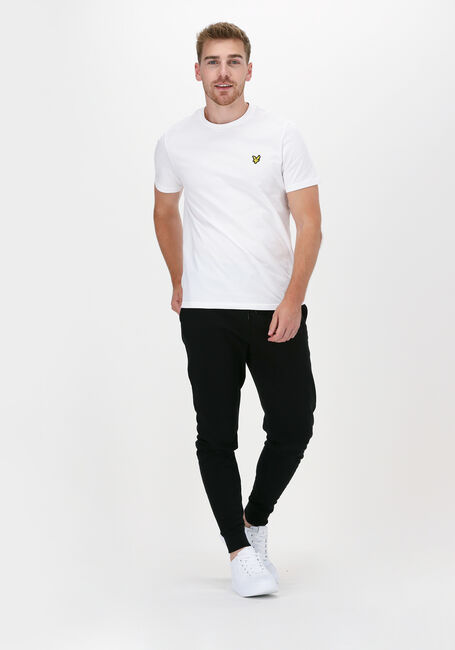 Weiße LYLE & SCOTT T-shirt PLAIN T-SHIRT - large