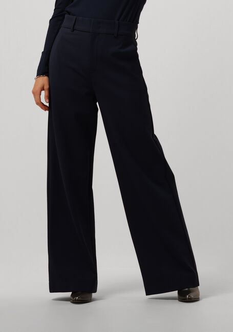 Dunkelblau VANILIA Hose TAILORED TWIL - large