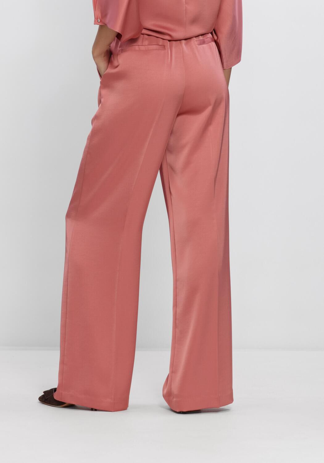Rosane DANTE6 Weite Hose JULES SATIN SMART PANTS - large