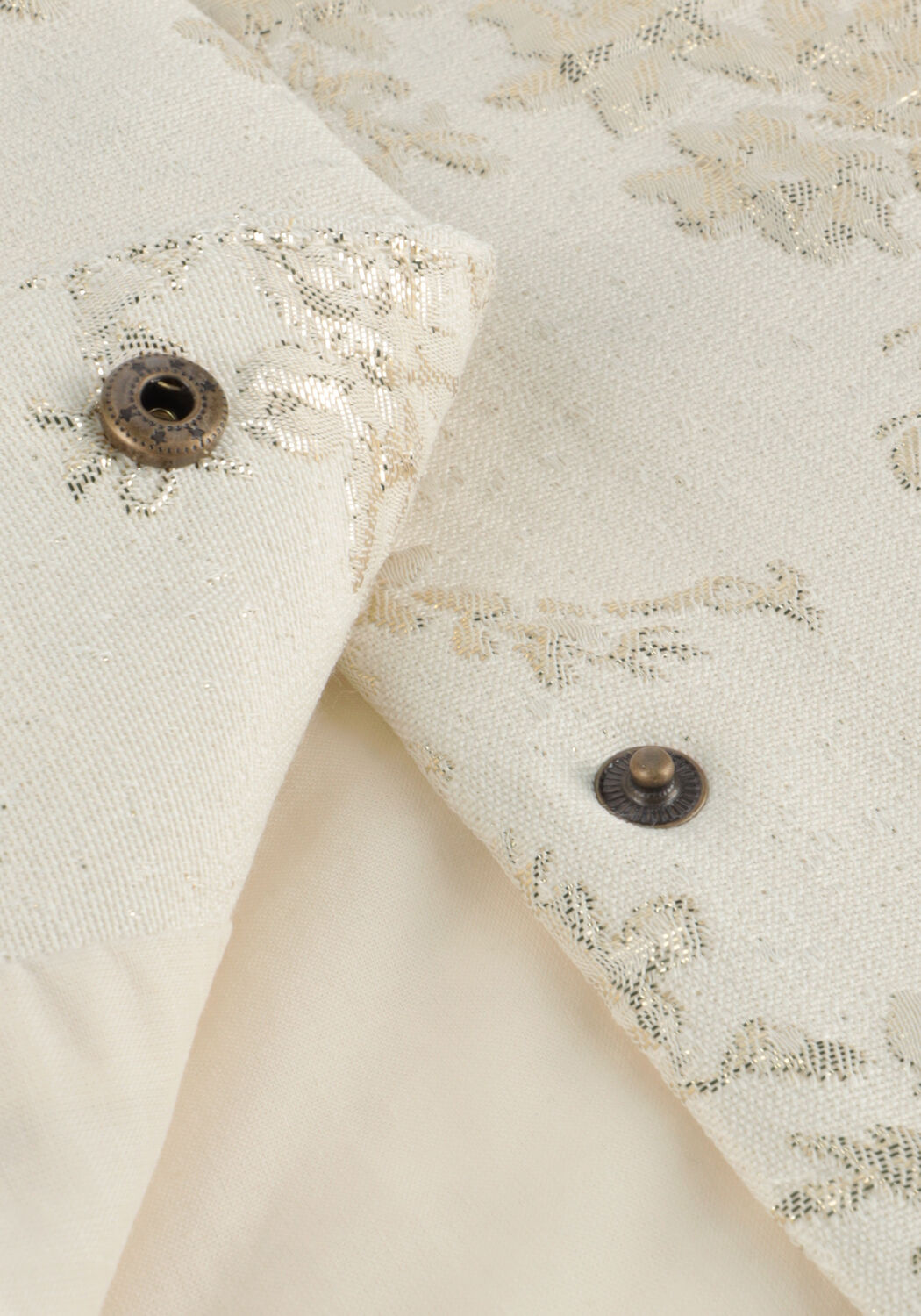 Creme LIKE FLO Blusen COZIE FLO JACQUARD BLOUSE - large