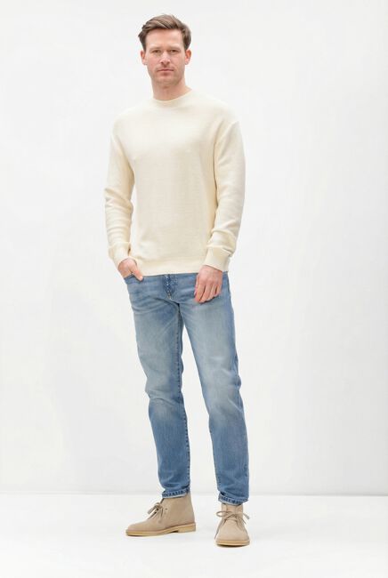 Beige ANERKJENDT Pullover AKEBBE COTTON/SILK KNIT - large