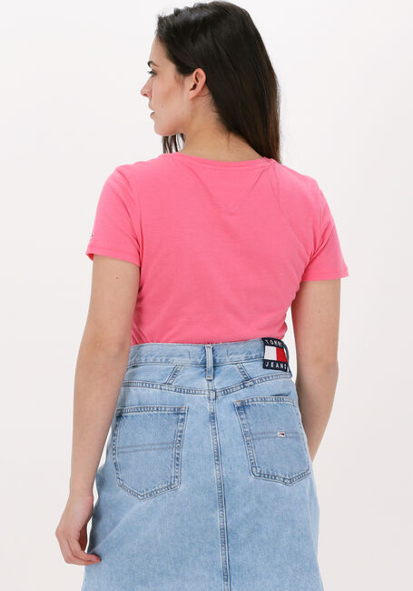 Rosane TOMMY JEANS T-shirt TJW SKINNY ESSENTIAL LOGO 1 SS - large