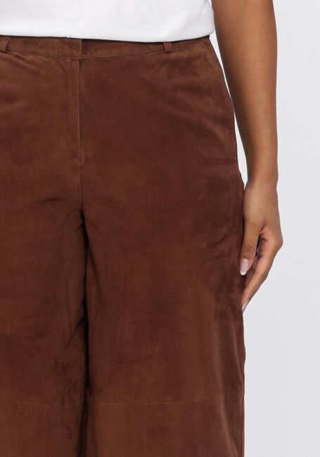 Braune STUDIO AR Bermuda's MATILDE GOAT SUEDE - large