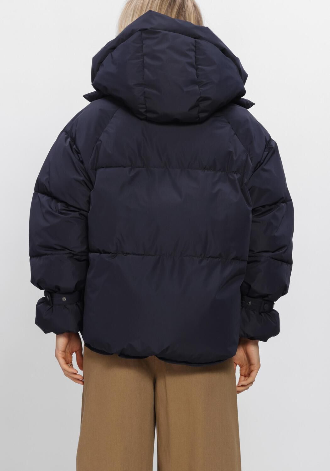 Dunkelblau WITHBLACK Wattierte Jack WBLKYLIE REAL DOWN JACKET - large