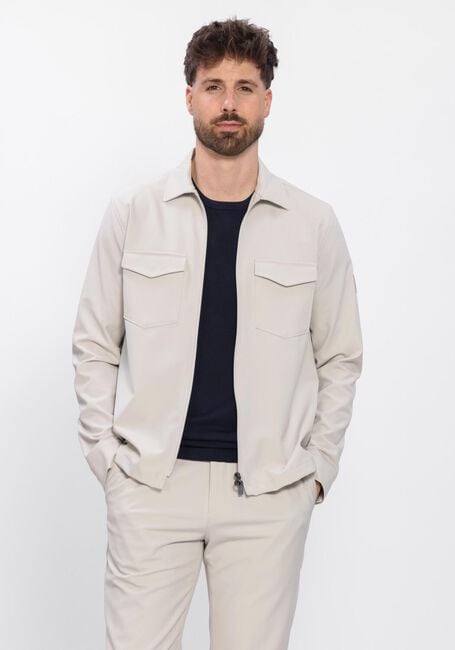 Beige BLUE INDUSTRY Overshirt BLUE INDUSTRY SHIRTJACKET - large