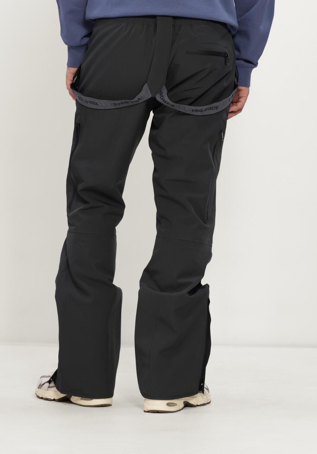Schwarze AIRFORCE Skihosen ALTA SKI PANTS - large