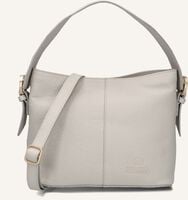 Hellgrau FRED DE LA BRETONIERE Handtasche LINDI BUCKET BAG GRAIN LEATHER Hellgrau FRED DE LA BRETONIERE Handtasche LINDI BUCKET BAG GRAIN LEATHER - medium