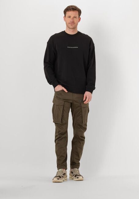 Schwarze SCOTCH & SODA Sweatshirt LOGO FRONT CHEST SWEATSHIRT - large
