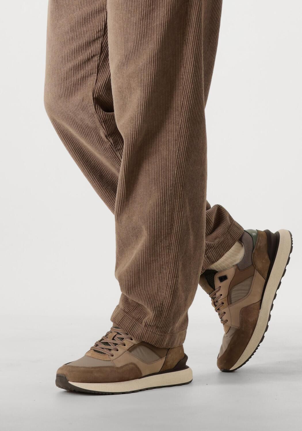 Beige CLAY Sneaker Low 13833 - large