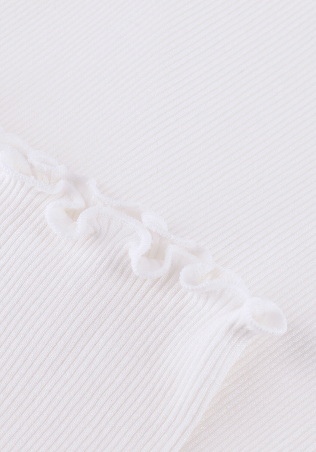 Wei&szlig;e ROSEMUNDE Top BABETTE DEEP BACK SILK TOP - large