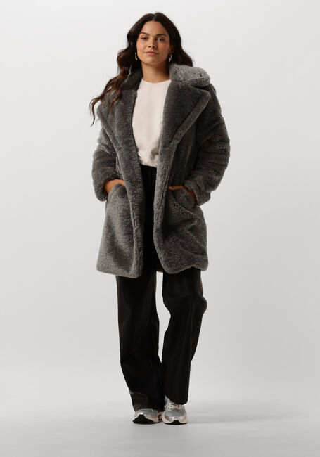 Graue NOTRE-V Fake-Fur-Jack NV-ECRIN - large