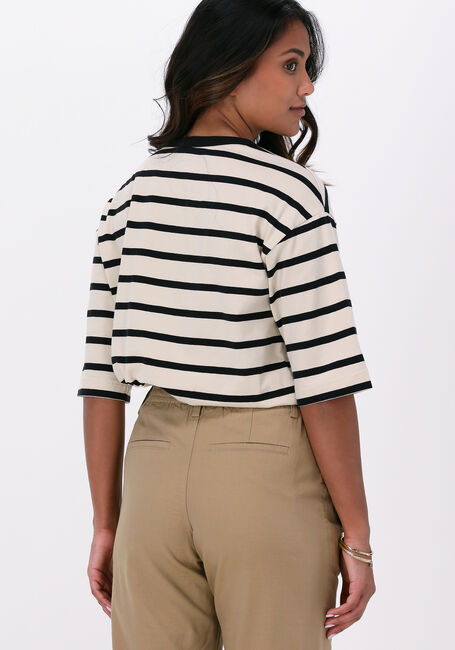 Creme ESMÉ STUDIOS T-shirt LUCIA 2-4 BOXY T-SHIRT - large