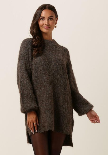 Braune MOVES Minikleid OBSTA - large