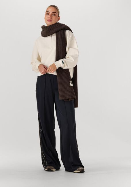 Creme MERCER AMSTERDAM Sweatshirt THE MERCER QUARTER ZIP CONTRAST - large