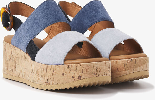 Blaue VIA VAI Sandalen SISSEL RAVEN - large