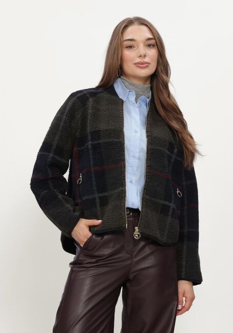 Mehrfarbige/Bunte BARBOUR Pullover & Cardigans TARTAN BARBOUR KIRKLEES FLEECE - large