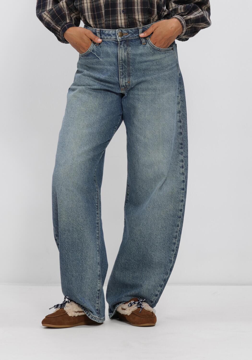 Hellblau LEE Wide jeans BALLOON PANT - large
