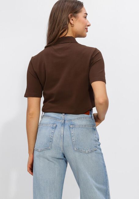 Braune TOMMY HILFIGER Polo-Shirt 1985 REG PIQUE POLO - large