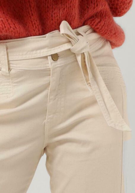 Weiße SUMMUM Slim fit jeans TAPERED PANTS PEACHY STRETCH TWILL MIX - large