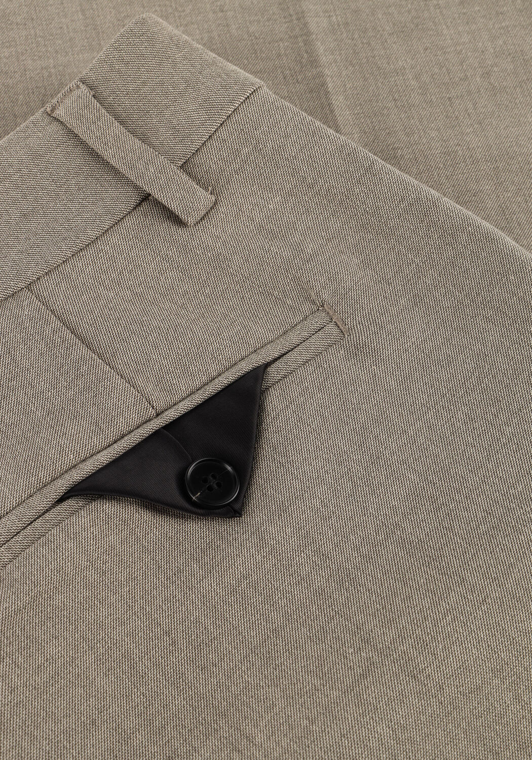 Beige HAUTE L'AMITI&Eacute; Hose NICOLE PLEAT TALL PANT - large