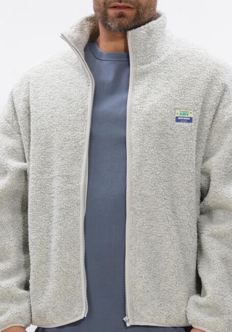 Hellgrau AMERICAN VINTAGE Strickjacke HOKTOWN ZIP - large