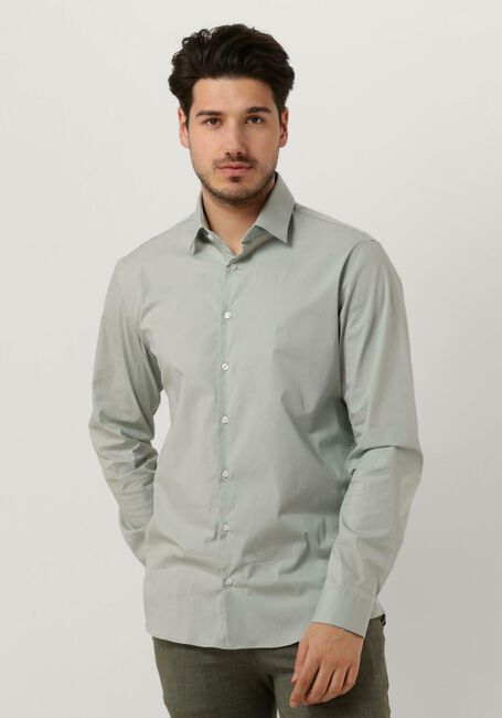 Minze CALVIN KLEIN Klassisches Oberhemd POPLIN STRETCH SLIM SHIRT - large