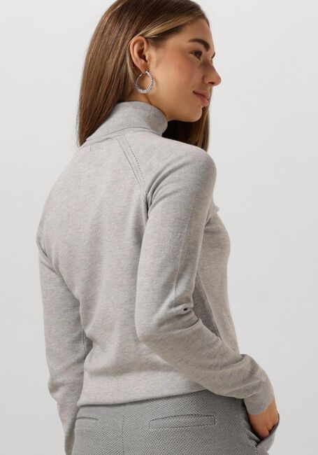 Graue SUMMUM Rollkragenpullover TURTLE NECK SWEATER SOFT VISCOSE POLYAMIDE KNIT - large