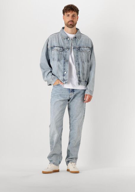 Blaue CALVIN KLEIN Jeansjacke RELAXED DENIM JACKET - large